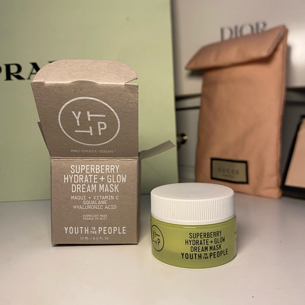 Superberry Hydrate + Glow Dream Mask - Green
